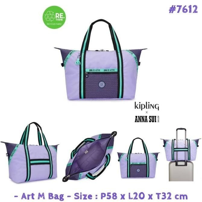 PROMO MURAH SALE TERLARIS  TRAVEL BAG / TAS TRAVEL KIPLING X ANNA SUI ART M BAG