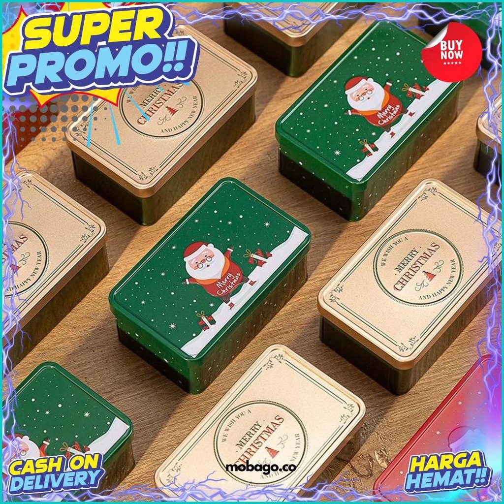

2024Cm - Kaleng Mini Cookies - Kaleng Cookies Best Wishes - Kaleng Hadiah - Kaleng Biskuit Permen Xmas - Scoop Kotak Natal Tin Box Kaleng Diskon