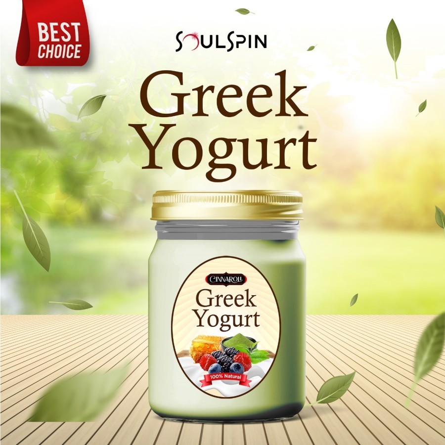 

Greek Yogurt - Uji Matcha (Live Active Probiotics)