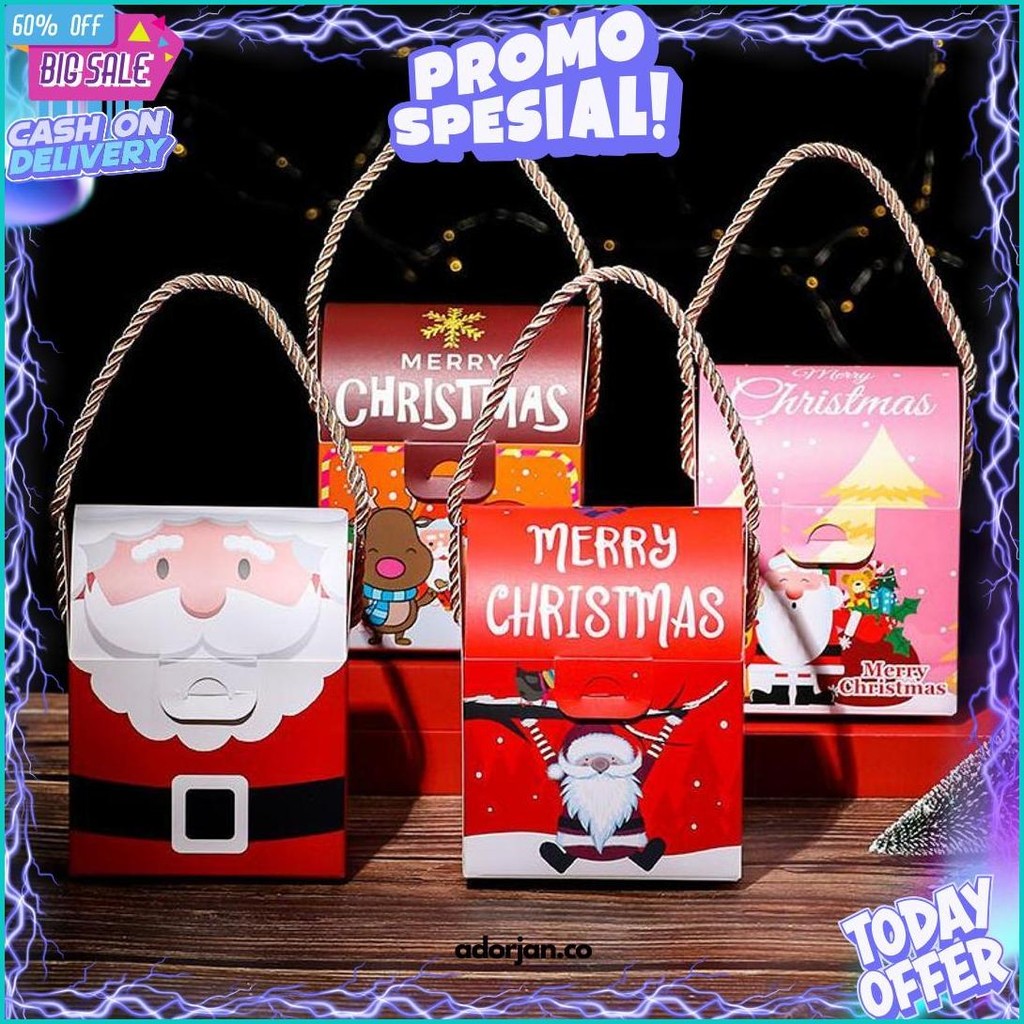 

Kotak Hampers Natal / Box Hampers Christmas / Goodie Bag Christmas Diskon