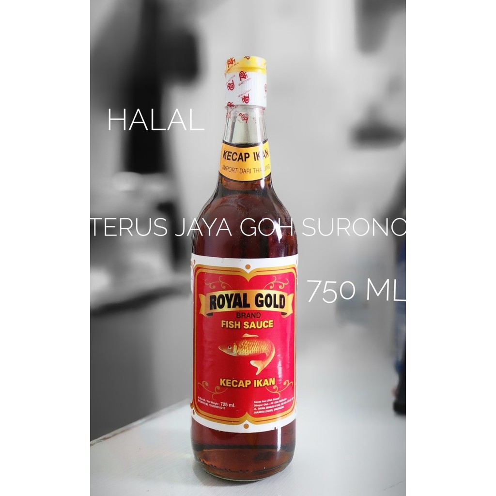 

TERBARU ROYAL GOLD FISH 725ML KECAP ROYAL GOLD BESAR HALAL GOJEK GRAB ONLY