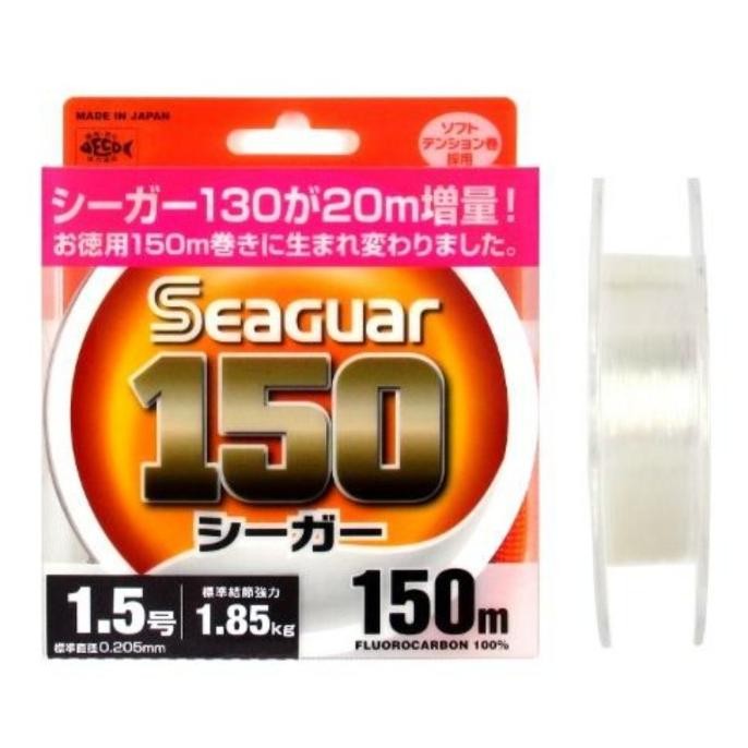 Seaguar 150 Fluorocarbon Leader Line 150M