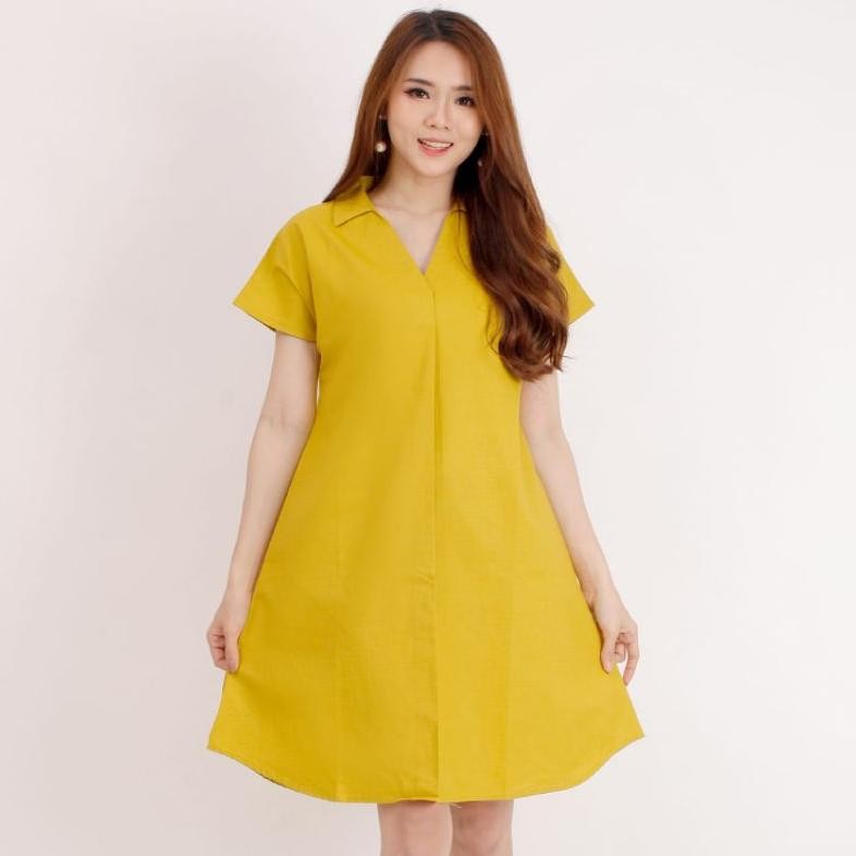 Dress Batik Wanita BV SD-07 Bahan Katun Uniqlo