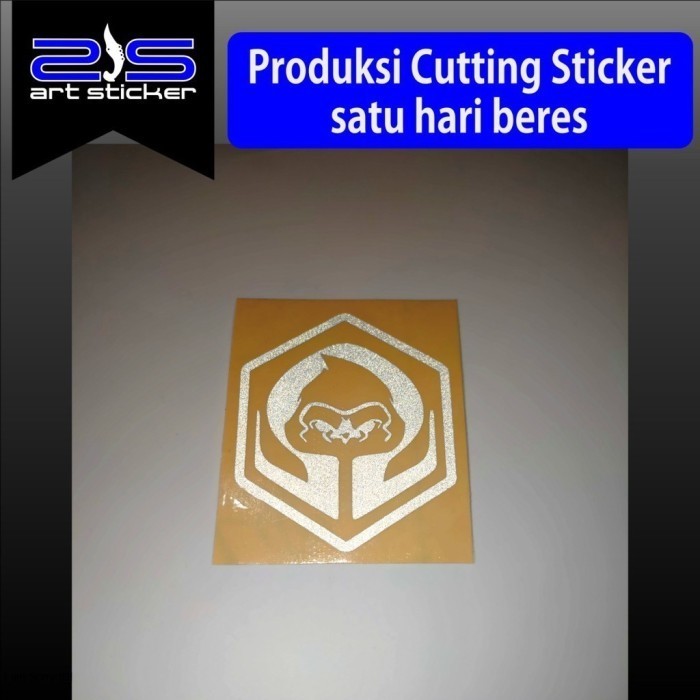 COD Cutting Logo Hexom Hex Ohm Putih Hexzooo Stiker Skin Casing Bayar Ditempat Buy1get1free
