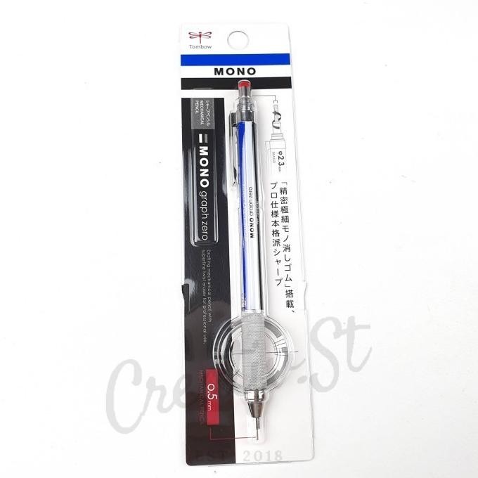 

TERMURAH - Tombow Mono Graph Zero Mechanical Pencil 0.5 mm / Refill