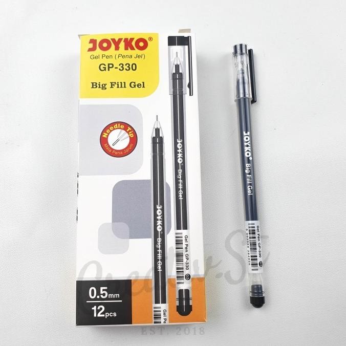 

BEBAS ONGKIR - Joyko Gel Pen GP-330 Big Fill Gel 0.5 mm