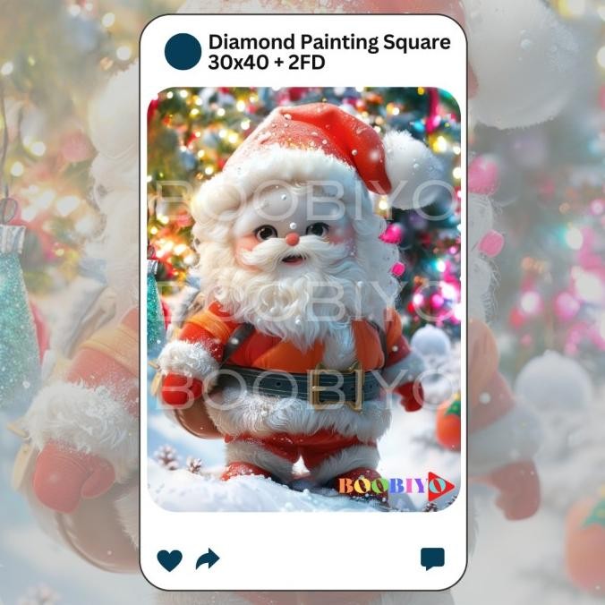 

[Boobiyo] Resin Diamond Square 35 x 35 Square