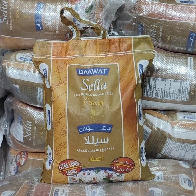 

Beras India Basmati Daawat Sella Extra Long Grains 5kg 5 kg Premium H24ID