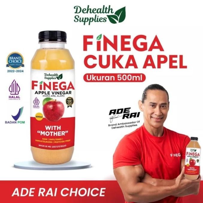 

SALE Dehealth supplies finega apple cider vinegar - vinega cuka apel 500ml
