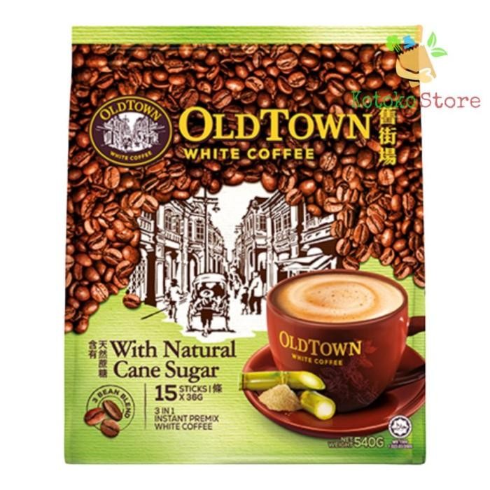 

Old Town White Coffee Classic Hazelnut 2In1 Less Sugar/Kopi Old Town