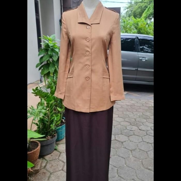 Seragam Dinas Guru Pramuka Wanita || Baju Dinas Pramuka Jumbo