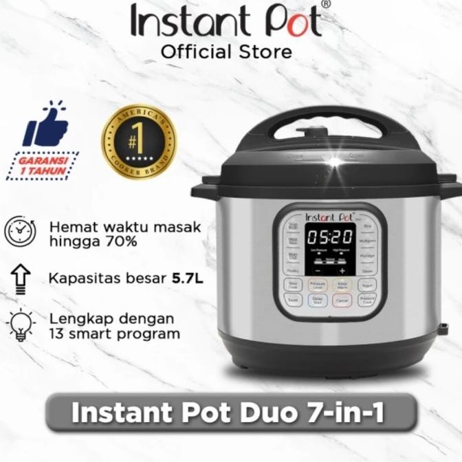 NEW Instant Pot Duo 7 in 1 Smart Multi Cooker