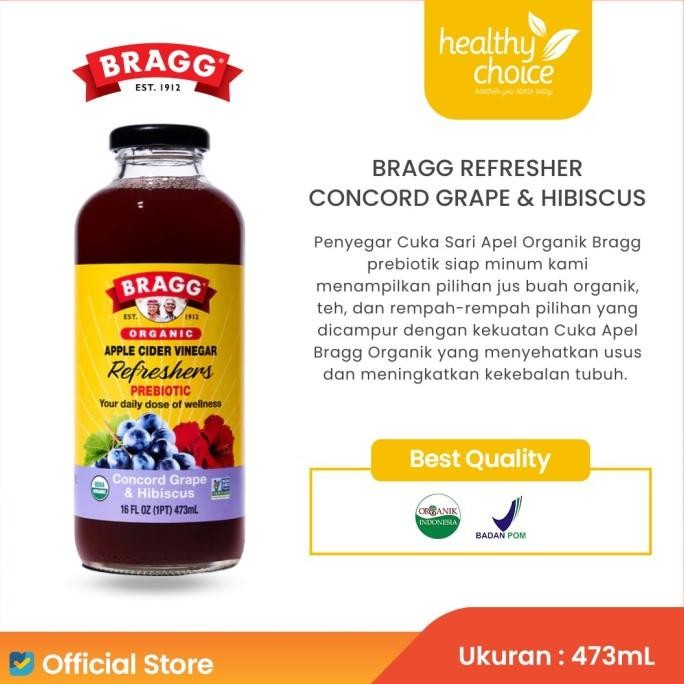 

MURAH BRAGG ACV Refreshers Concord Grape & Hibiscus 473ml