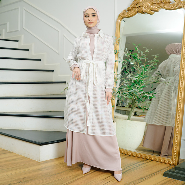 Lozy Hijab - Irish Outer (Outer Panjang Bahan Organza)