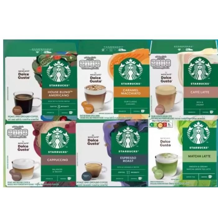 

Nescafe Dolce Gusto Ndg Starbucks Coffee Capsule