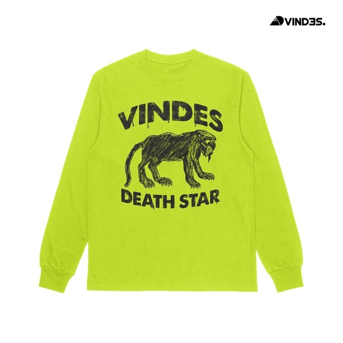 Vindes Store - Kaos - Vindes Death Star Neon Green - LS