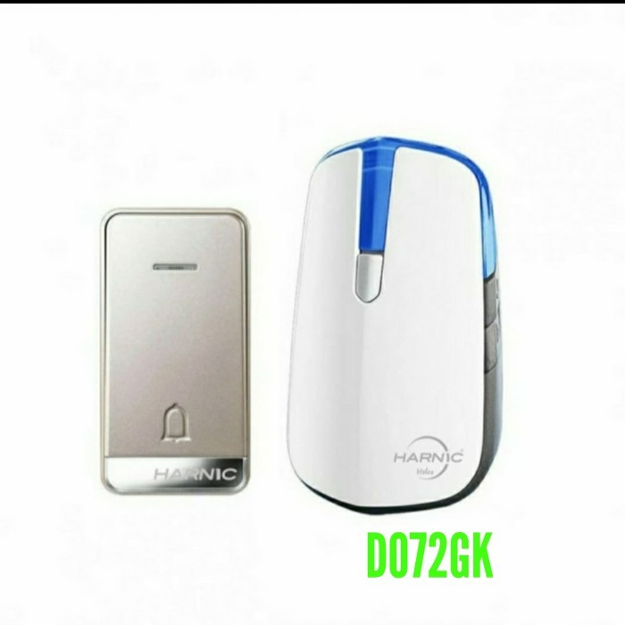 

PROMO BELL PINTU HARNIC HELES D070-K TANPA BATERAI / DOOR BELL WIRELESS