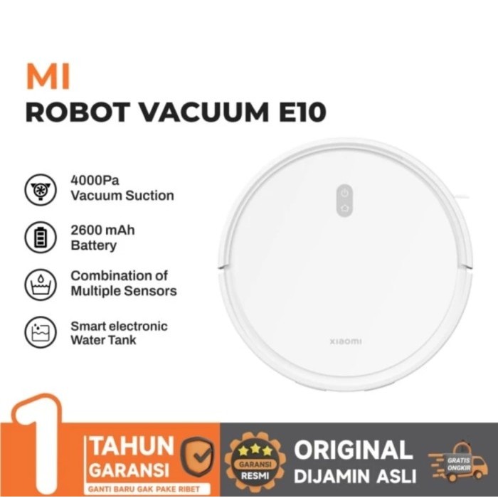 

PROMO XIAOMI ROBOT VACUUM CLEANER E10 GARANSI RESMI -MI PENYEDOT DEBU