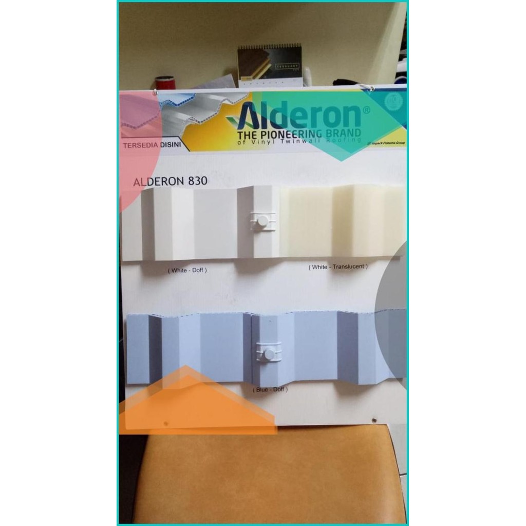 Atap Alderon Double 10 mm 830 mm - Alderon Twinwall Corrugated 11OKTZ4