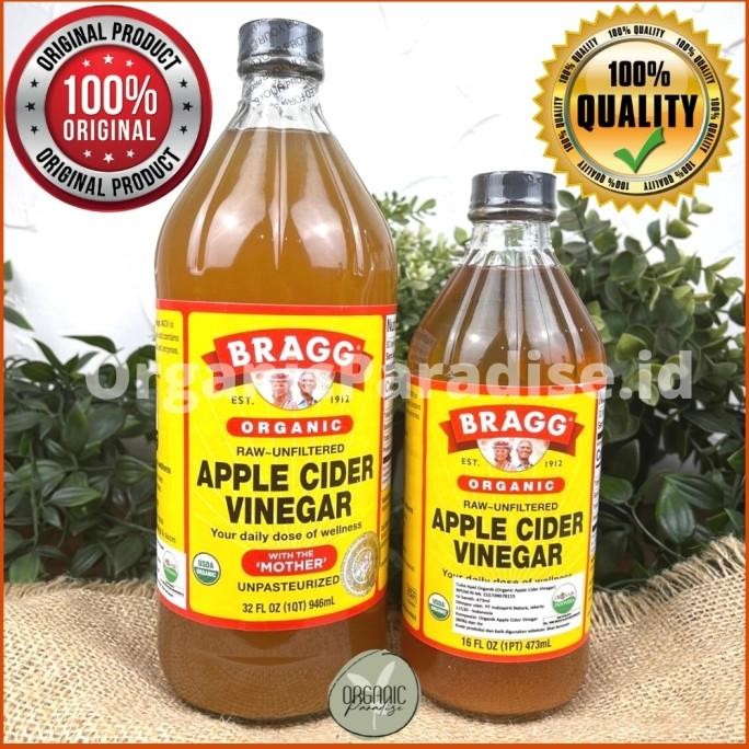 

HOT PROMO BRAGG Apple Cider Vinegar 946 ml / Cuka Apel BRAGG 946 ml