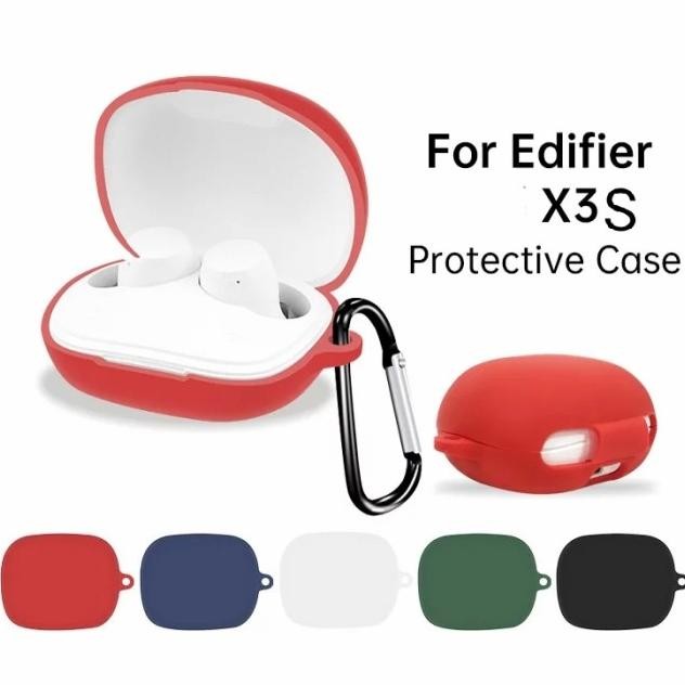 Case Casing Silicone Protective Edifier X3S + Carabiner