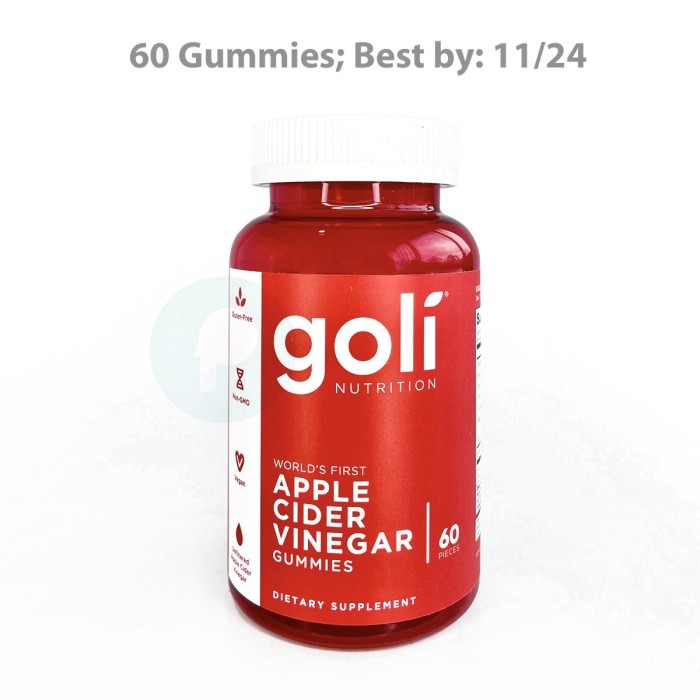 

HARGA DISKON Goli Nutrition Apple Cider Vinegar Gummies