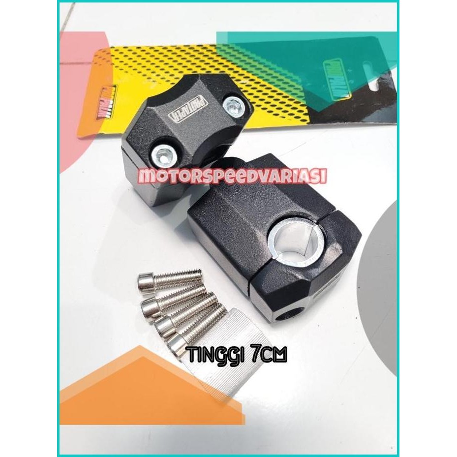 RISER RAISER PENINGGI STANG PROTAPER BUAT NINJA VIXION NMAX PCX TIGER