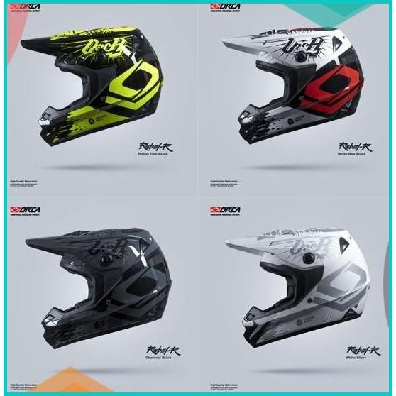 HELM RSV ORCA REBEL ORIGINAL R SERIES TERBARU 11OKTZ4 perkakas