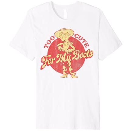 Kaos Premium Disney Pixar Toy Story 4 Jessie Too Cute |VB3C8n9Z|