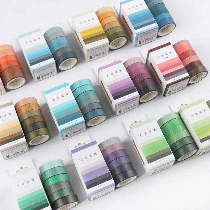 

Masking Tape Set 6pc Shades of Color [CREATIV]