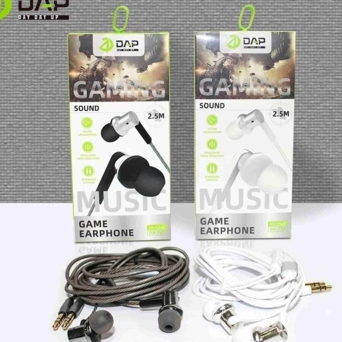 Ready stock] Headset DAP DH-f20 Headset kabel Gaming