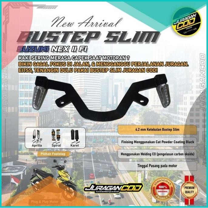 Footstep / Pijakan kaki depan Suzuki Nex 2 Crossover fi injeksi 2018-2