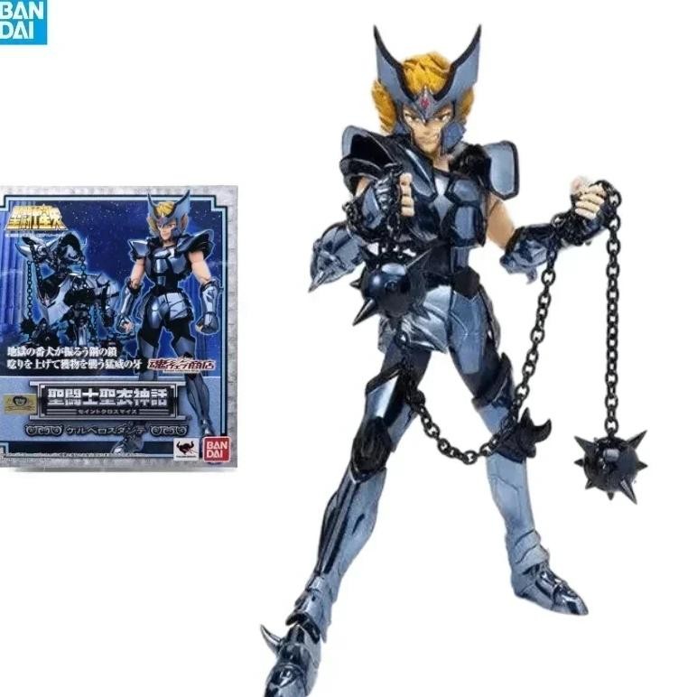 in stock original bandai saint seiya ex saint cloth myth cerberus dante action figure toy gift