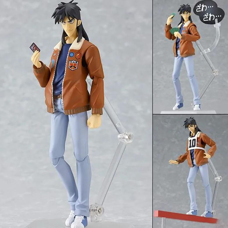 original max factory figma 103 itou kaiji figure 15cm pvc anime action figure model toy fan benefits