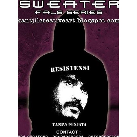 SWEATER/HOODIE IWAN FALS - RESISTENSI TANPA SENJATA