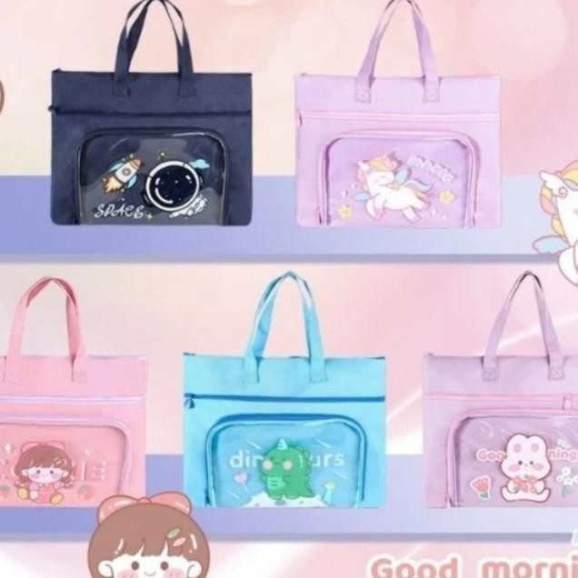

ORIGINAL!! TAS KURSUS ANAK TOTE BAG,FOLDER BAG,TAS FOLDER DOKUMEN ANAK