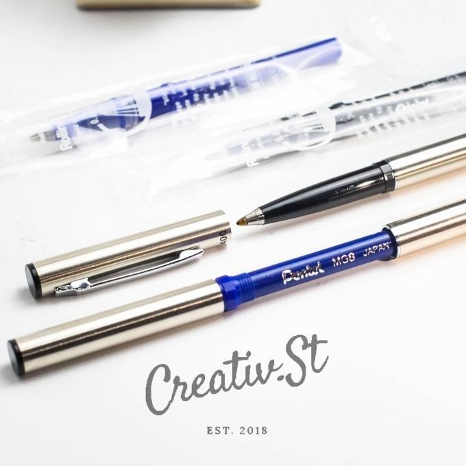

Isi Bolpen Pentel MG8 Hitam / Biru (pcs)