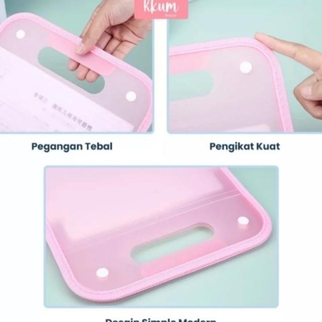 

TAS FILE HOLDER A4 13 SEKAT MAP HOLDER DENGAN PEGANGAN DOKUMEN