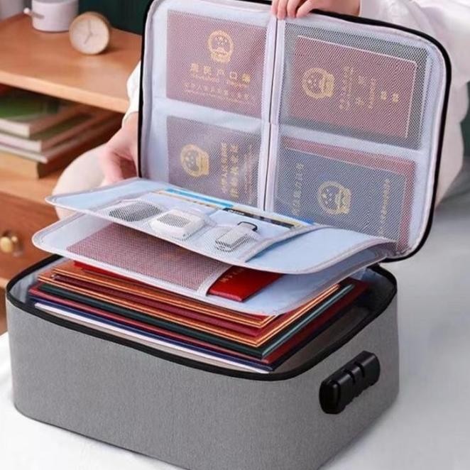 

GRATIS ONGKIR - H5962 TAS PENYIMPANAN DOKUMEN MULTIFUNGSI / TAS DOKUMEN ANTI AIR / TAS TRAVEL