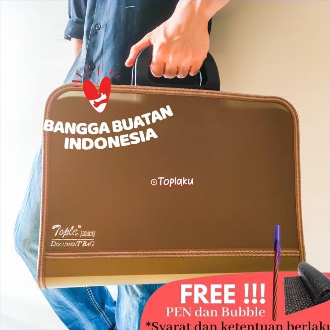 

YUK069- TOPLA TAS BERKAS DOKUMEN BESAR 14 15.6 INCH ANTI AIR FILE DOCU