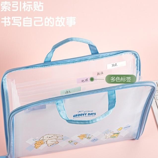 

DELI DOCUMENT BAG / TAS FOLDER / TAS DOKUMEN KARTUN TRANSPARAN DENGAN