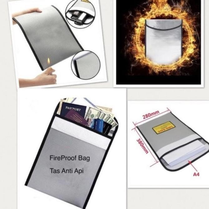 

KYE DOKUMEN BAG ANTI API DAN AIR / ANTI FIRE DOCUMENT