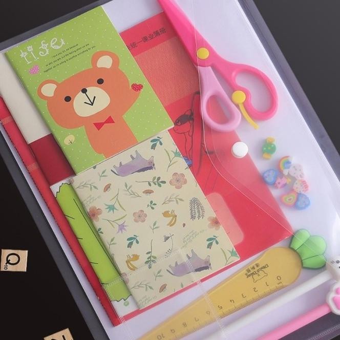 

TOP 10PCS TAS ORGANIZER DOKUMEN UKURAN A4 DENGAN KANCING JEPRET