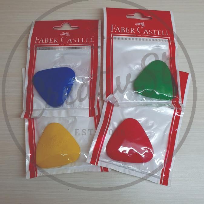 

BEBAS ONGKIR - Penghapus Faber Castell Segitiga Grip Triangle Pouch