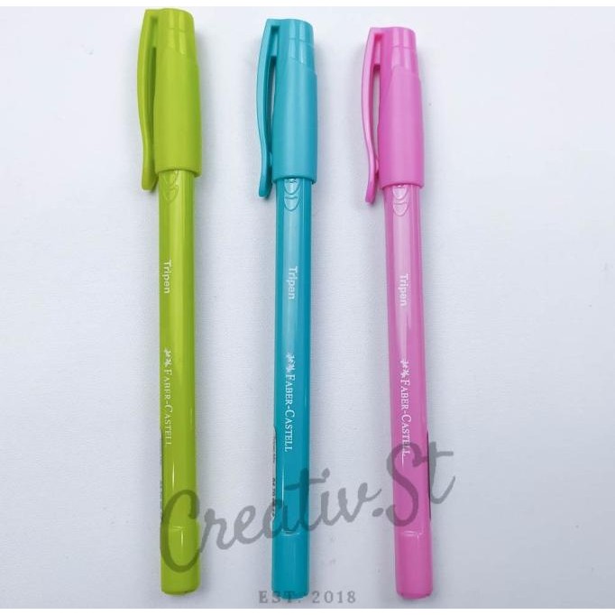 

BEBAS ONGKIR - Faber Castell Ballpen Tripen 0.7 Mm Hitam