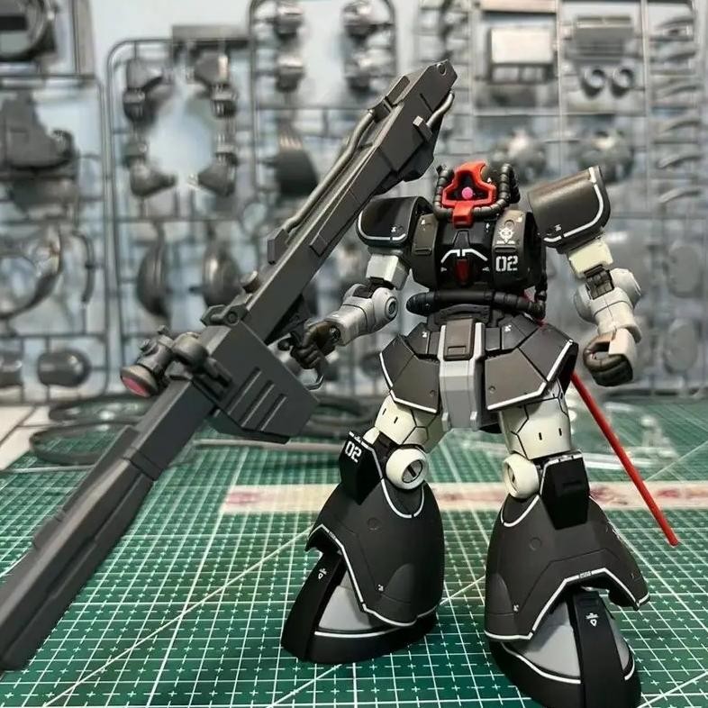 rick dom hg gto 007 1/144 dom yms-08b experimental machine assemble the model mecha action figures r