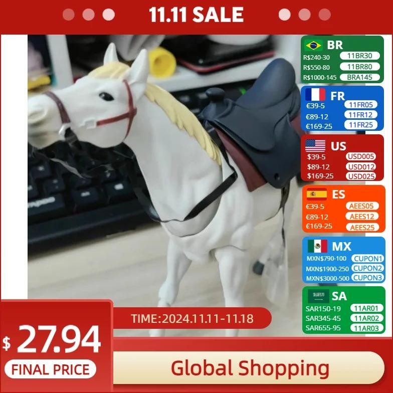1/12 figma horse figure animal movable horse statue horse figure collectible model doll educational 
