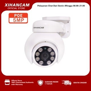 XIHANCAM 5MP POE IP Camera PTZ Smart Kamera CCTV Outdoor Waterproof