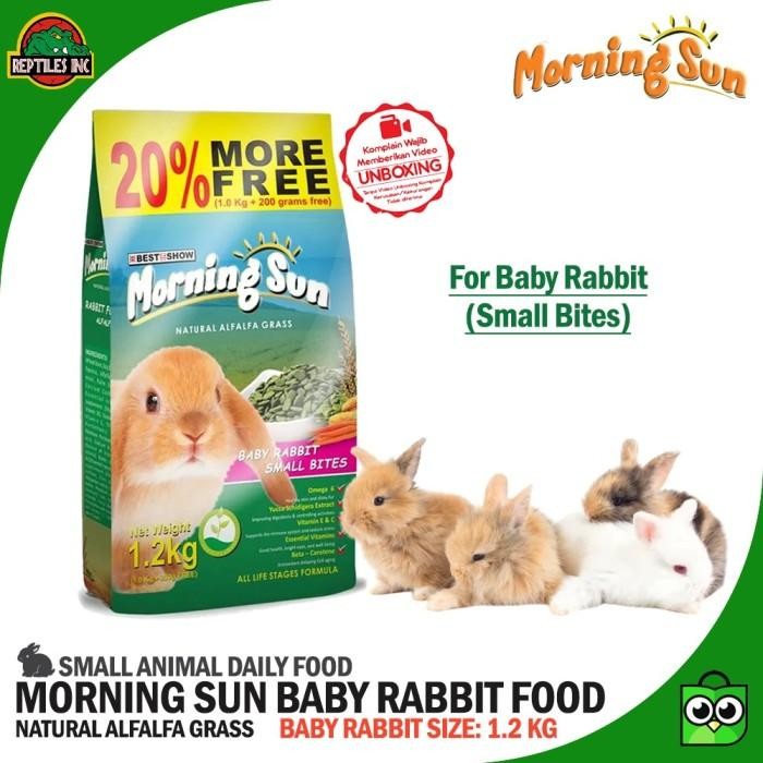 Morning Sun Baby Rabbit Food / Pelet Makanan Bayi Kelinci