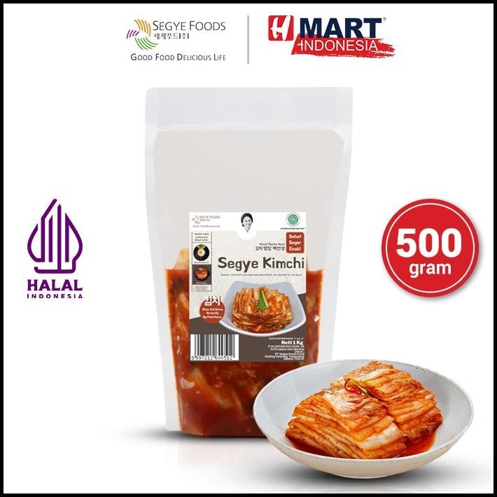 

Segye Kimchi Ready To Eat - Rasa Asli Korea 500G